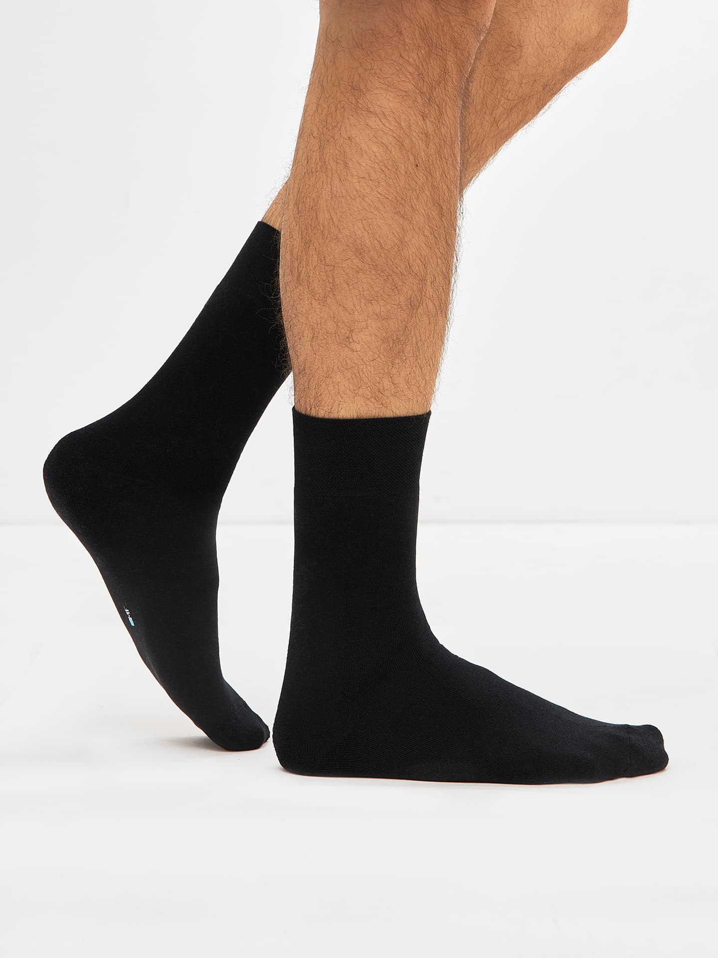 Мужские высокие носки с шерстью в оттенке 