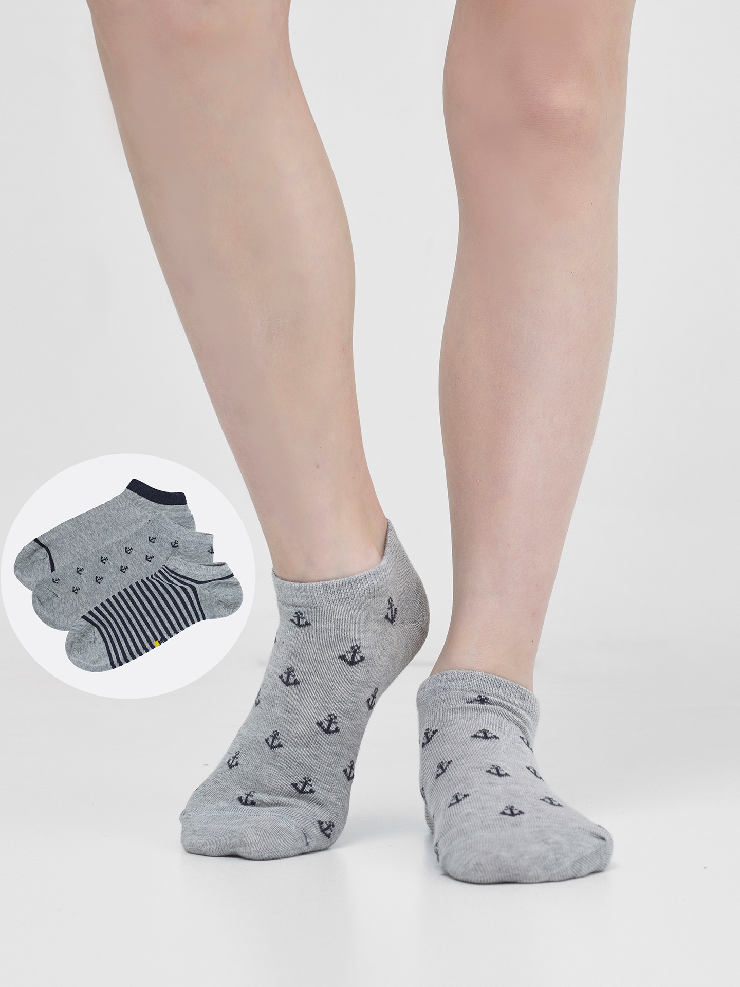 Мультипак укороченных детских носков (3 пары)