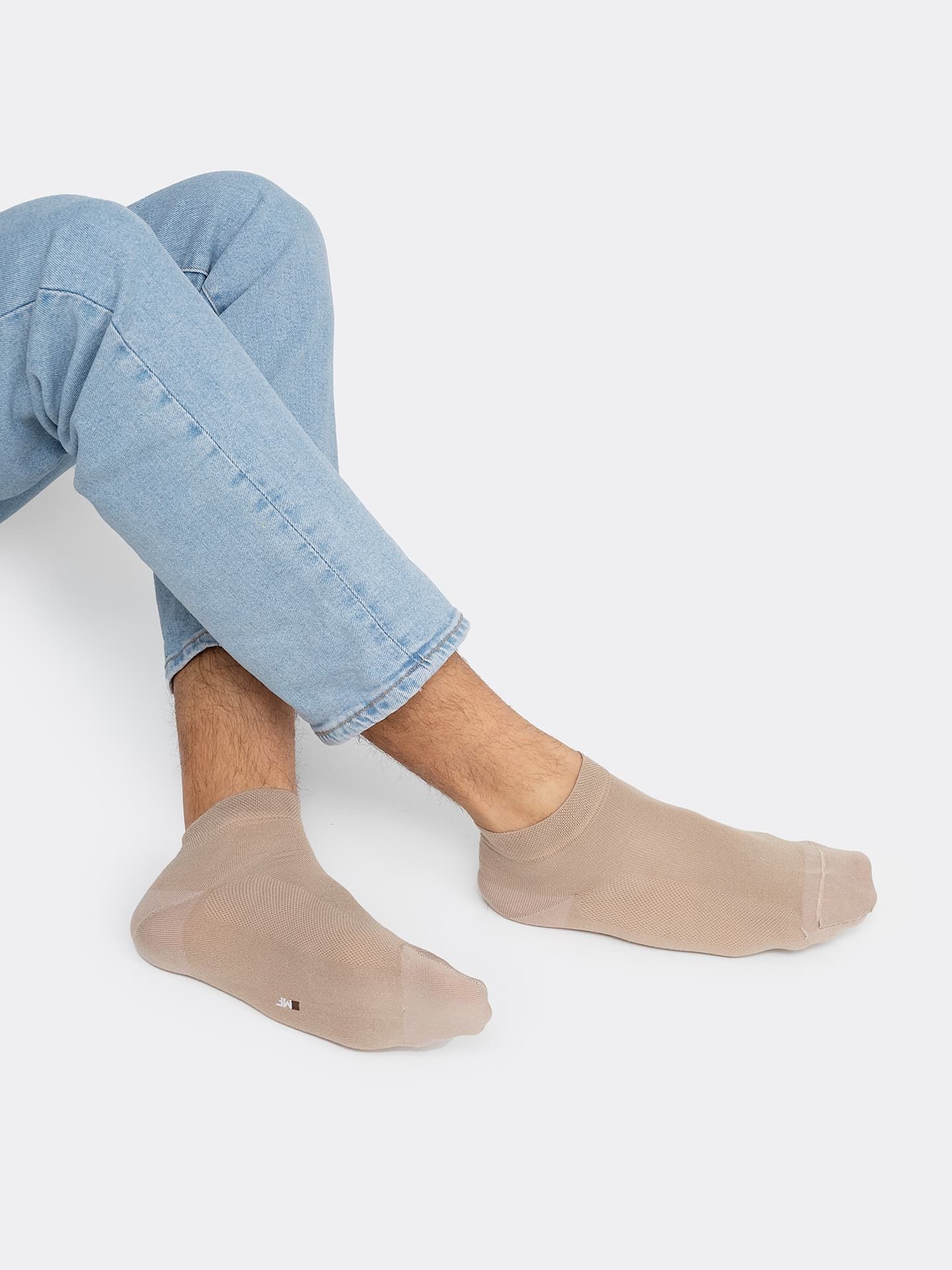 Укороченные мужские носки с легким охлаждающим эффектом