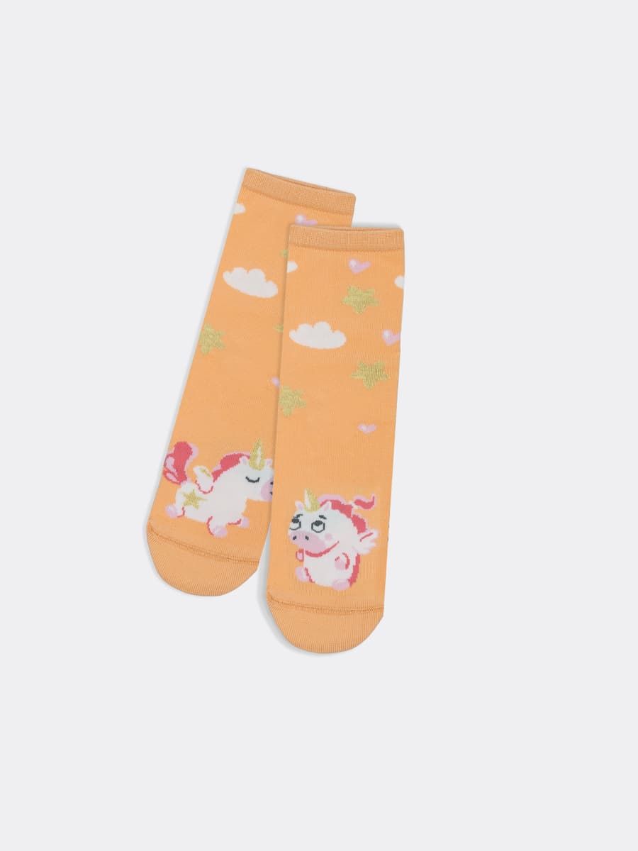 

НОСКИ ДЕТСКИЕ, Абрикосовый, B4-20430K